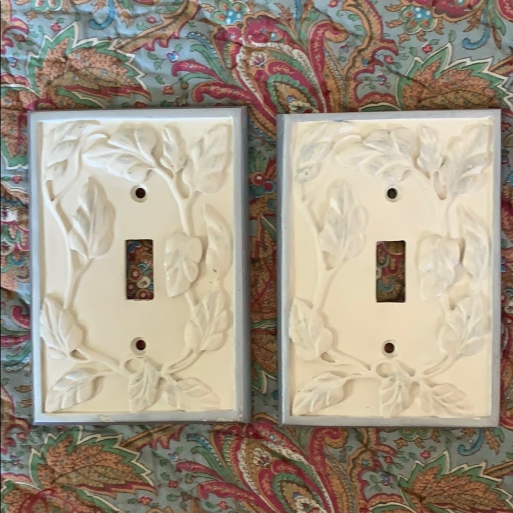 Lovely Vine-covered Light Switch Plates - 2